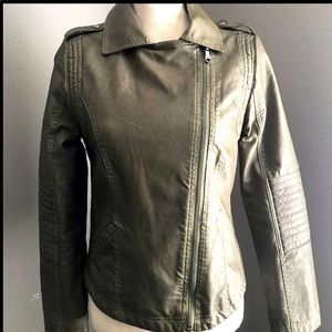 Women’s Black Swan- Size Med Olive Green Jacket